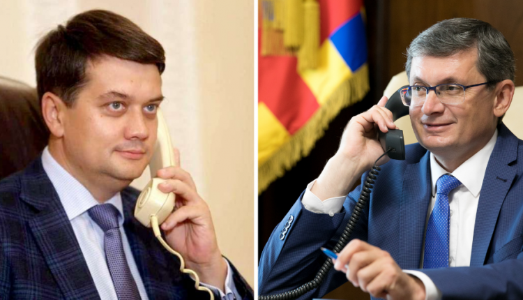 Igor Grosu și Dmitri Razumkov